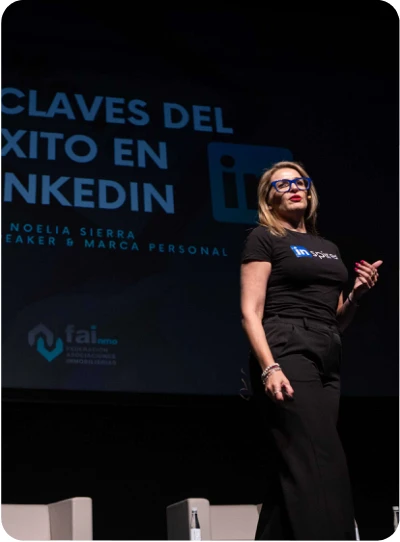 Efecto Match: Noelia Sierra en una conferencia